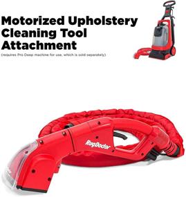 img 3 attached to 🛋️ Rug Doctor Pro Upholstery Tool: 12-Foot Hose, Dual Action Brush Roll, Powerful Suction, Professional Grade, Easy Attachment - Red