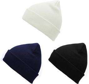 img 4 attached to Beanie Classic Beanies Headwear Mix Color Outdoor Recreation and Outdoor Clothing