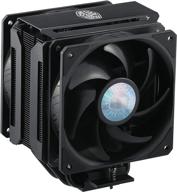 кулер coolermaster masterair ma612 stealth argb для процессора cpu логотип