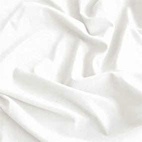 img 1 attached to 🛏️ BEDELITE Twin/Twin XL White Duvet Cover Set - Soft & Comfortable Bedding, Hotel Collection Comforter Cover with Zipper (Wrinkle Free, Lightweight, Breathable)