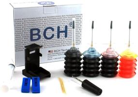 img 2 attached to 🖨️ BCH Refill Ink Kit for PG-243, CL-244, PG-245, CL-246, PG-210, and CL-211 Cartridges - First-Timer Kit with EZ30-KCMY-S - All 4 Colors Included