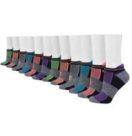 🧦 champion performance heel shield socks: women's double dry 6 or 12 pack - ultimate comfort and durability! logo