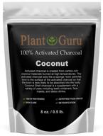 🥥 8 oz. food grade activated charcoal powder with coconut - kosher & non-gmo. ideal for teeth whitening, facial masks, soap making. supports natural detoxification and digestive health. logo