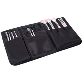 img 1 attached to Multi-Compartment Cosmetic Organizer for Professional Hairdressers