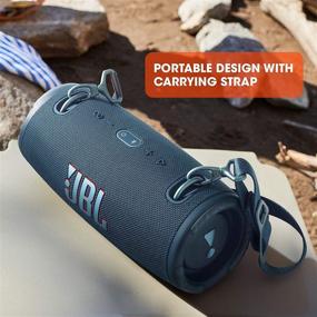 img 2 attached to 🔊 JBL Xtreme 3 Черный (Обновленный): Портативная акустическая система с Bluetooth, водонепроницаемым и пылезащитным дизайном, встроенным аккумулятором и функцией зарядки - JBLXTREME3BLKAM