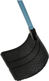 img 1 attached to 🪰 OFXDD Rubber Long Fly Swatter Pack - Heavy Duty, Light Blue Color (3 Pack)