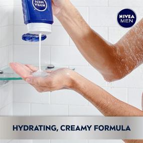 img 3 attached to NIVEA Men Maximum Hydration 3 in 1 Body Wash: Unbeatable Pack of 3, 16.9 fl oz