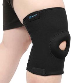 img 4 attached to 🏃 Nvorliy Plus Size Knee Compression Sleeves: Optimal Support for Large Legs in Running, Sports, and Post-Surgery Recovery