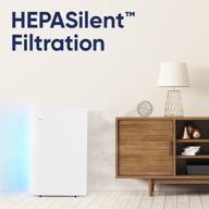 🌬️ blueair pro l air purifier: premium allergy, mold, smoke, and dust remover for offices, workspaces, and homes - high performance, sleek white design logo
