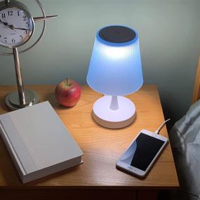 img 2 attached to Blue Lamp Boys Bedrooms Nightstand