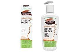 img 1 attached to 🧴 Palmer's Cocoa Butter Massage Cream for Stretch Marks - Tube and Pump Bottle Set
