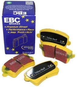 img 3 attached to 🏎️ EBC DP41657R Желтые тормозные накладки Yellowstuff для улицы и трека - Повышенная производительность как на дороге, так и на гонках.