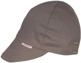 img 1 attached to Reversible Welding Cap in Solid Grey, Size Comeaux Caps