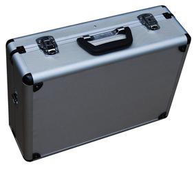 img 4 attached to 📦 Durable Vestil CASE-1814 Silver Carrying Case with Rounded Corners: 18" Length x 14" Width x 6" Height for Added Protection