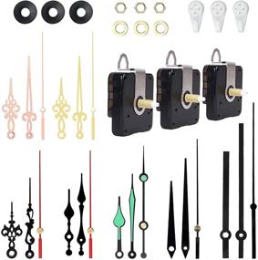 img 4 attached to ⏰ Upgrade Your Clock with Katfort Clock Hands and Motor Kit: DIY Quartz Clock Movement Repair Parts Kit with 7 Pairs of Hands