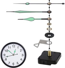 img 1 attached to ⏰ Upgrade Your Clock with Katfort Clock Hands and Motor Kit: DIY Quartz Clock Movement Repair Parts Kit with 7 Pairs of Hands