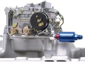 img 2 attached to Улучшите производительность с Edelbrock 8134 хромированная топливная линия: идеальное обновление для максимальной эффективности двигателя