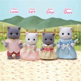 img 3 attached to 🐱 Delightful Calico Critters Persian Family Inches – Perfect for Imaginative Play!