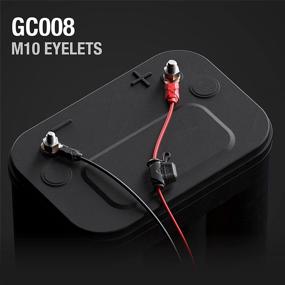 img 3 attached to 💡 NOCO GC008 X-Connect M10 Eyelet Terminal: Enhance your NOCO Genius Smart Battery Charger with this Essential Accessory