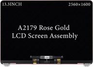 🖥️ gbole replacement screen 13.3" for macbook air retina 13" 2020 a2179 full lcd assembly top display emc 3302 mvh22 mvh42 mvh52 mwtj2ll/a mwtk2 mwtl2ll/a (rose gold) логотип