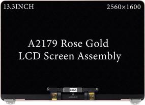 img 4 attached to 🖥️ GBOLE Replacement Screen 13.3" for MacBook Air Retina 13" 2020 A2179 Full LCD Assembly Top Display EMC 3302 MVH22 MVH42 MVH52 MWTJ2LL/A MWTK2 MWTL2LL/A (Rose Gold)