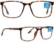 👓 blue light blocking glasses - 1 pack, computer gaming eyewear for men/women, uv protection & anti glare logo