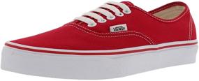 img 4 attached to 👟 Vans Authentic RED Women Men's Shoes: Fashion Sneakers with Unisex Sizing