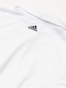 img 2 attached to Adidas 3 Stripes Shirt White Large Boys' Clothing via Active