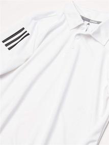 img 1 attached to Adidas 3 Stripes Shirt White Large Boys' Clothing via Active