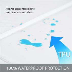 img 1 attached to Bedsure Waterproof Mattress Encasement Protector