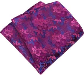 img 2 attached to Pocket Square Gentleman Jacquard Necktie Men's Accessories for Ties, Cummerbunds & Pocket Squares