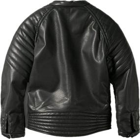 img 3 attached to 🧥 LJYH Leather Jacket: Stylish Motorcycle Clothing for Boys in Jackets & Coats!