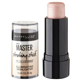 img 3 attached to 💫 Maybelline Facestudio Master Strobing Stick Highlighter, Light - Iridescent: Enhance Your Glow with this 0.24 oz. Must-Have!