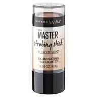 💫 maybelline facestudio master strobing stick highlighter, light - iridescent: enhance your glow with this 0.24 oz. must-have! logo