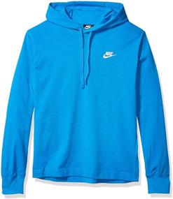 img 4 attached to 👕 Stylish Nike Pullover Hoodie in Charcoal Heather for Ultimate Comfort and Style