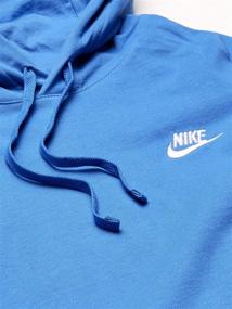 img 3 attached to 👕 Стильная толстовка Nike с капюшоном в цвете угольного хаки для максимального комфорта и стиля.