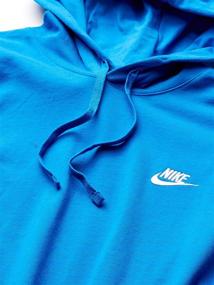img 2 attached to 👕 Стильная толстовка Nike с капюшоном в цвете угольного хаки для максимального комфорта и стиля.