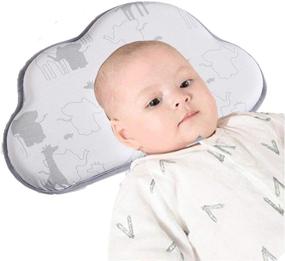 img 2 attached to Soft Newborn Pillow with Washable Covering - Perfect Addition to Kids' Home Store