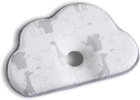 img 4 attached to Soft Newborn Pillow with Washable Covering - Perfect Addition to Kids' Home Store