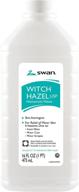 🦢 discover the benefits of swan witch hazel, 16 ounce for skin care and more! logo