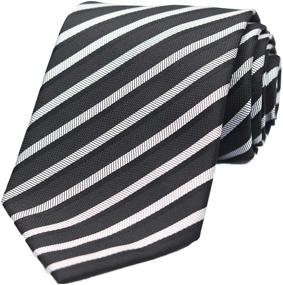 img 4 attached to 👔 WITZROYS Elegant Jacquard Necktie: Perfect Wedding Men's Accessory