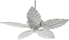 img 4 attached to Quorum International 52-Inch Monaco Patio Ceiling Fan 🌬️ with Decorative Studio White ABS Blades and Studio White Finish