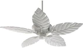 img 1 attached to Quorum International 52-Inch Monaco Patio Ceiling Fan 🌬️ with Decorative Studio White ABS Blades and Studio White Finish