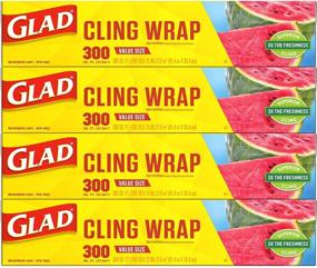 Glad ClingWrap Plastic Wrap - 200 Square Foot Roll (Package May Vary)