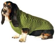 chilly dog green sweater medium логотип