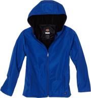 dickies big boys' hooded softshell jacket: superior style and all-weather performance logo