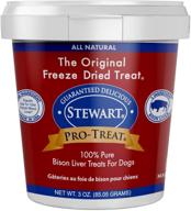 stewart pro-treat: freeze dried grain free dog treats, made in the usa logo