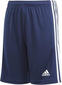 img 4 attached to Шорты Adidas Unisex для детей - черные, активная детская одежда.