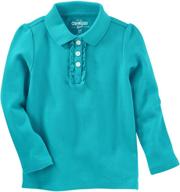 kosh girls' clothing: sleeve uniform shirt for girls logo