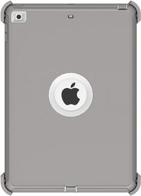 img 3 attached to AICase iPad 8th Gen/iPad 7th Gen Case - Heavy Duty Shockproof Defense Grey 10.2-inch iPad 2019/2020 Release